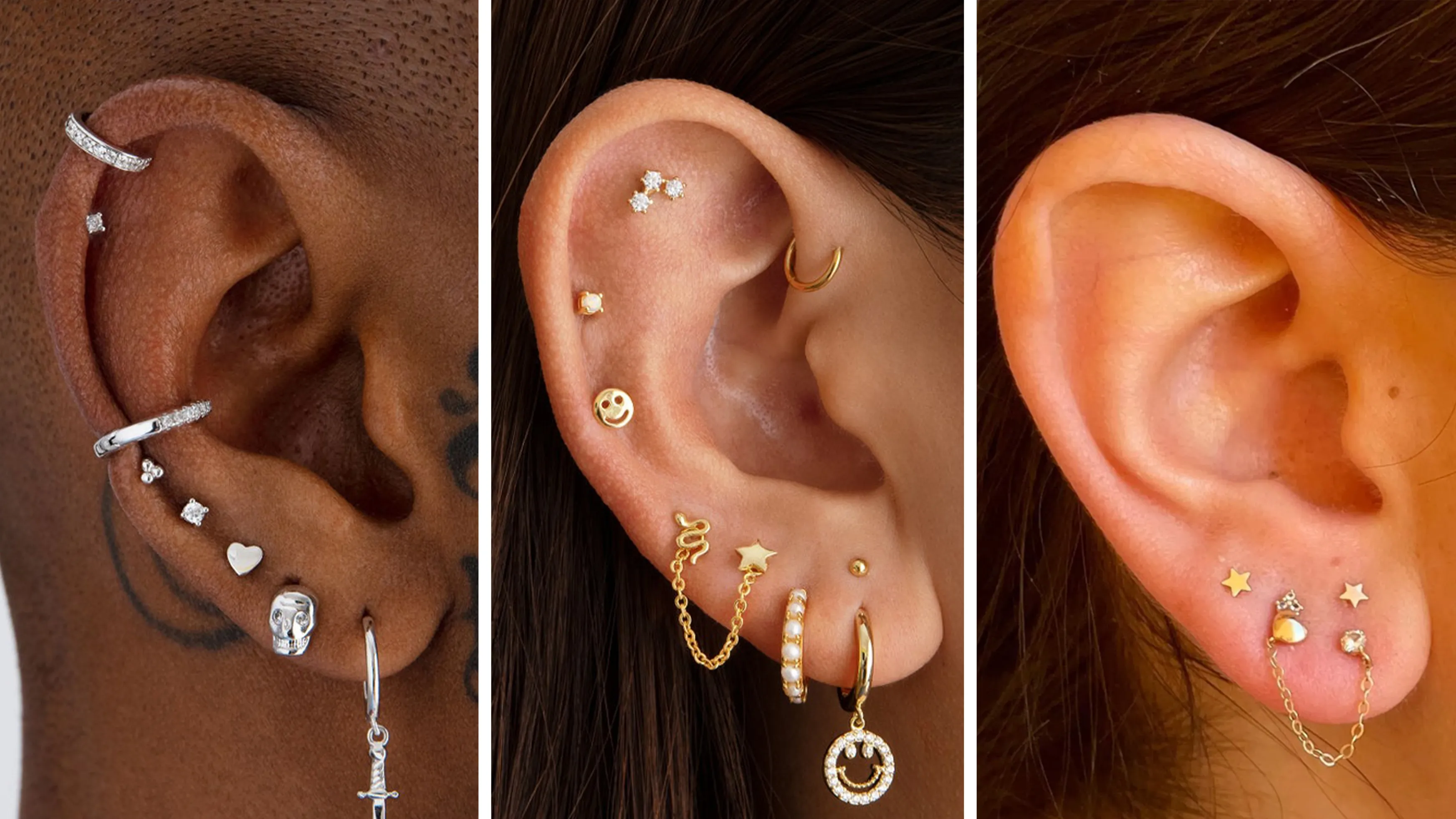 Ear Piercing Ideas & Types of Ear Piercings