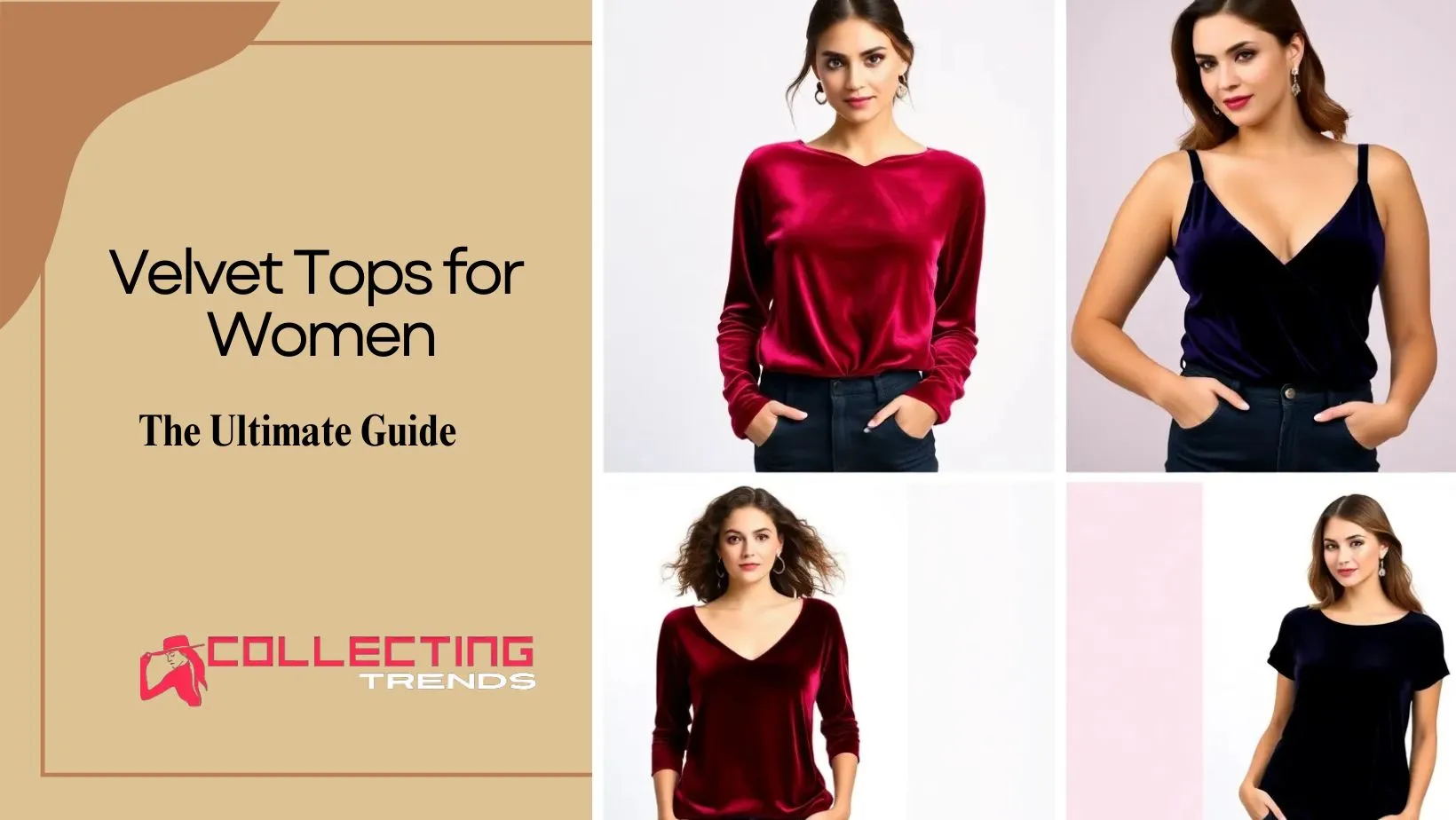 Velvet Tops for Women